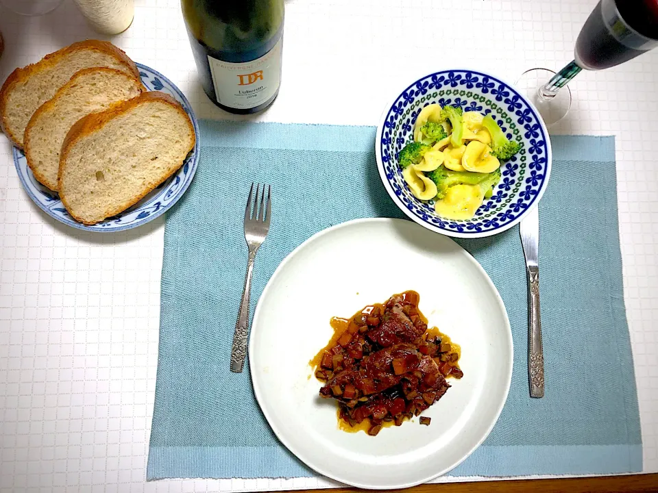 豚肩ロースのラグー & オレキエッテ・コン・ブロッコリ―（手打ち麺）|ゆうとさん