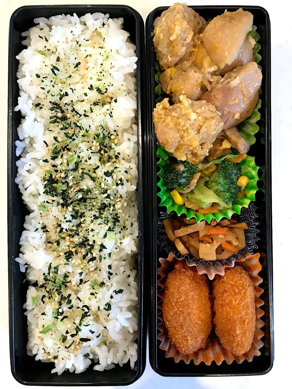 Snapdishの料理写真:2021.8.21 (土) パパのお弁当🍱|あっきーよさん