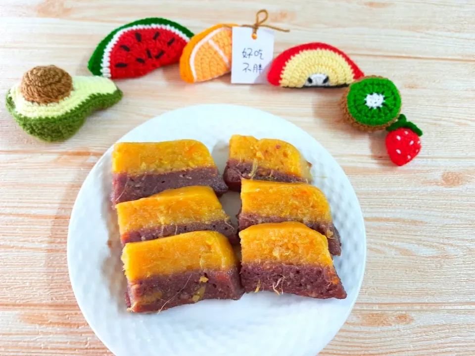 Snapdishの料理写真:Steam Sweet Potato Cake🍠|vivena🌱さん