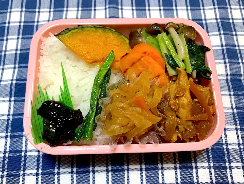 Snapdishの料理写真:みそ炒め弁当|kiusoudaiさん