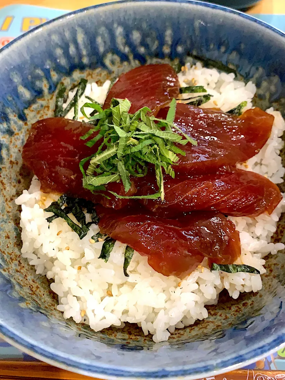 マグロの漬け丼|ぺろたんさん