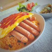 Snapdishの料理写真:オムライス🍳|さなさん