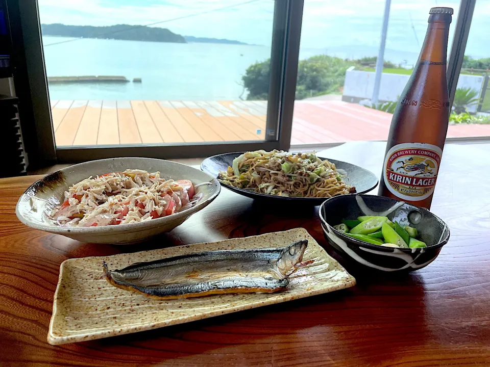 2021.8.21 焼きそばランチ🍻🍻🍻|ゆみずさん