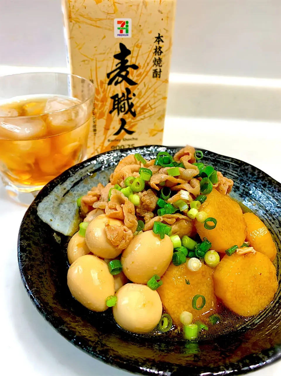 鶏肉と長芋と卵のうまかばい煮🍀|ひろりんさん