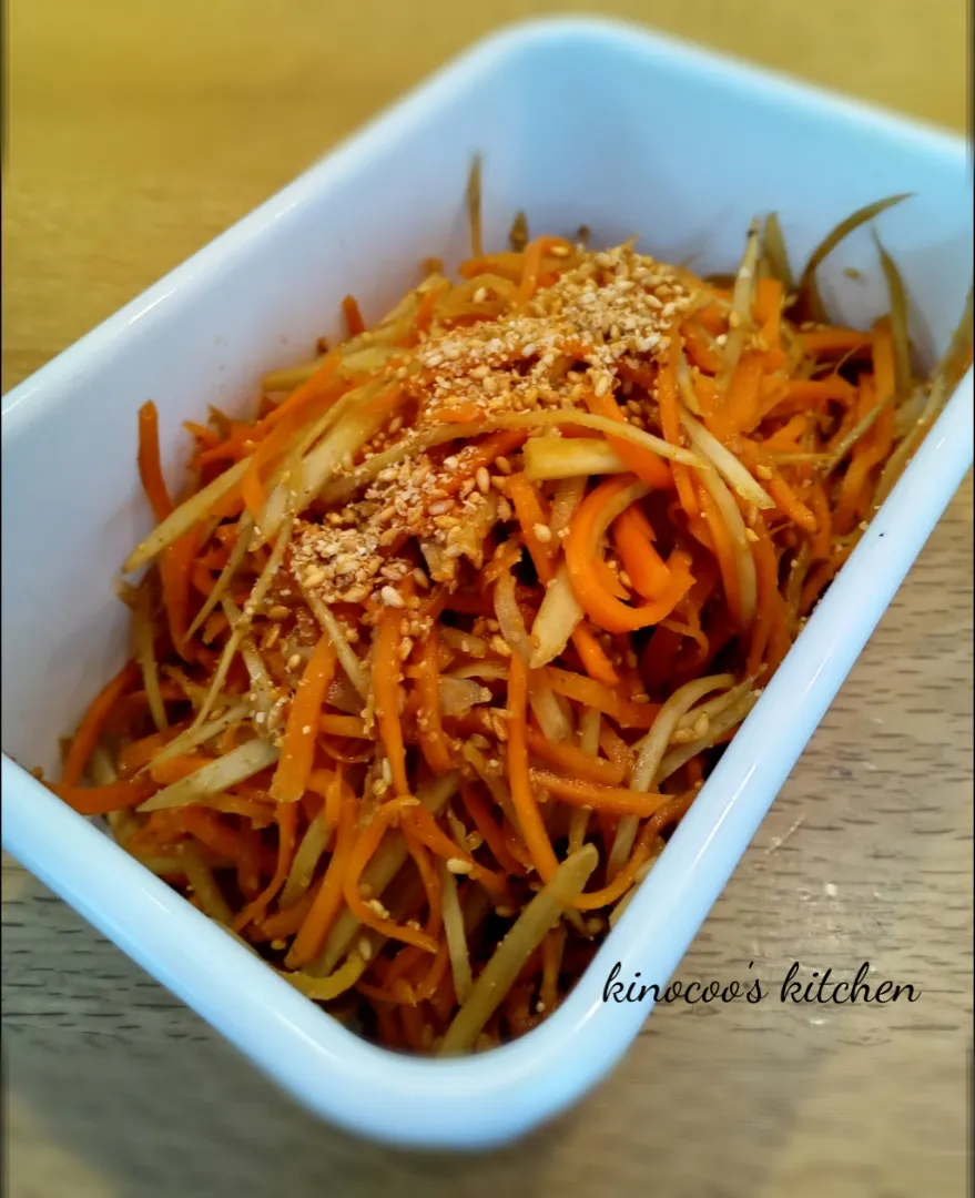 ☆らでぃっしゅぼーや☆人参とごぼうのきんぴら|kinocooさん