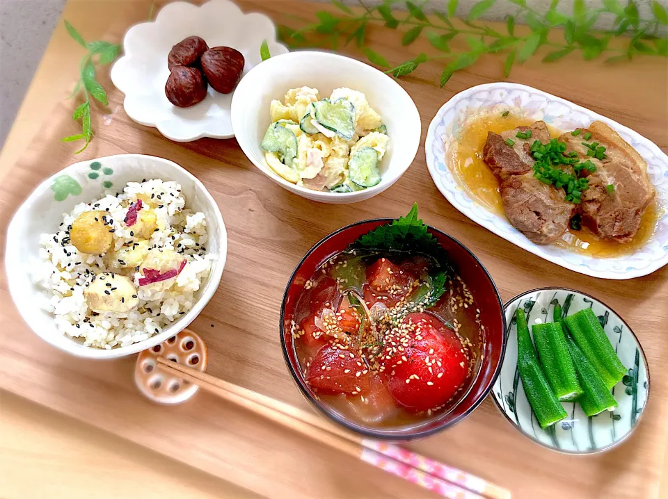 Snapdishの料理写真:夏と秋ご飯|Bちゃんさん