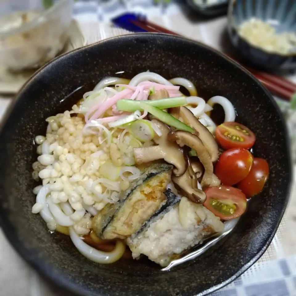 冷やしたぬきうどん〜♬|とまと🍅さん