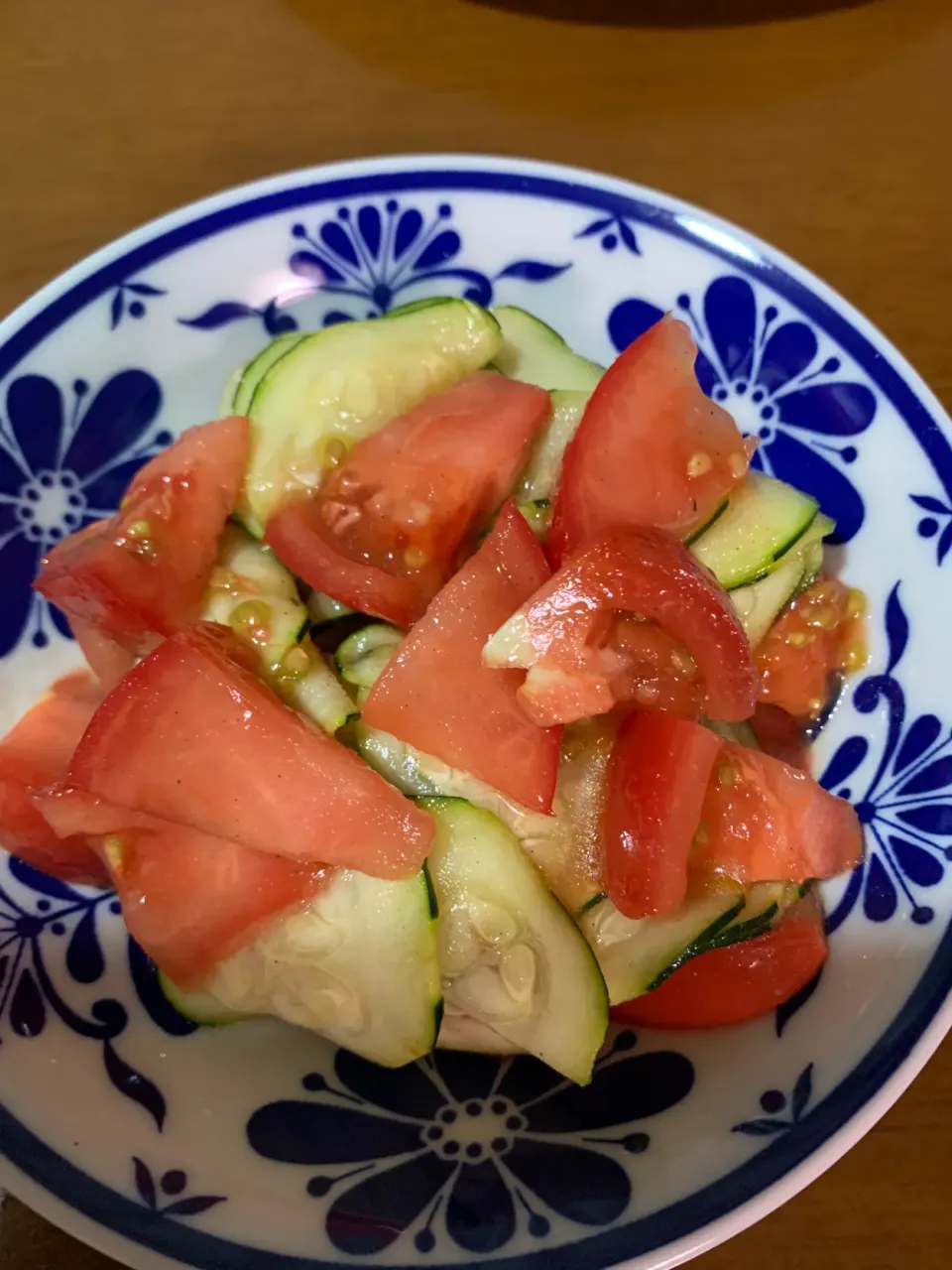 トマトとズッキーニのマリネです。|レモンさん