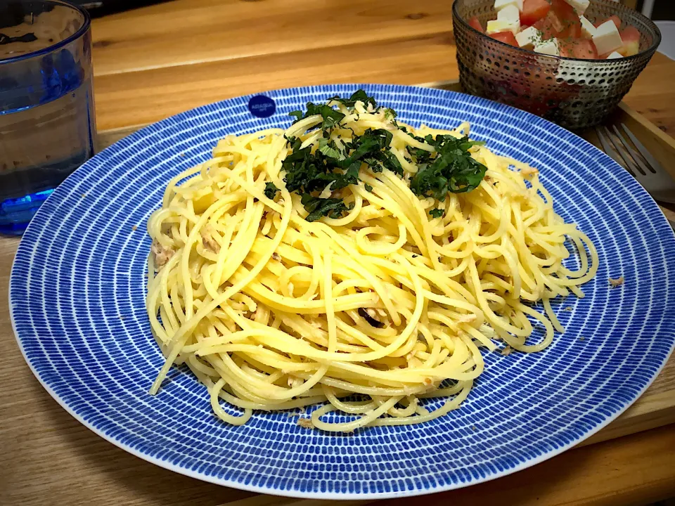 ツナと大葉のあっさりパスタ|saknさん