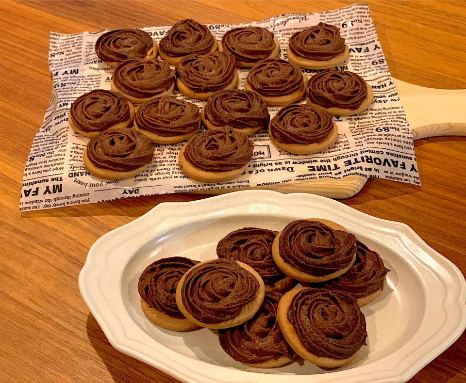 焼きチョコビスケット|ふくすけ食堂さん