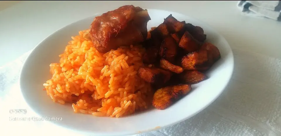 Naija jollof rice.

#worldjollofday|OluwaTosinさん