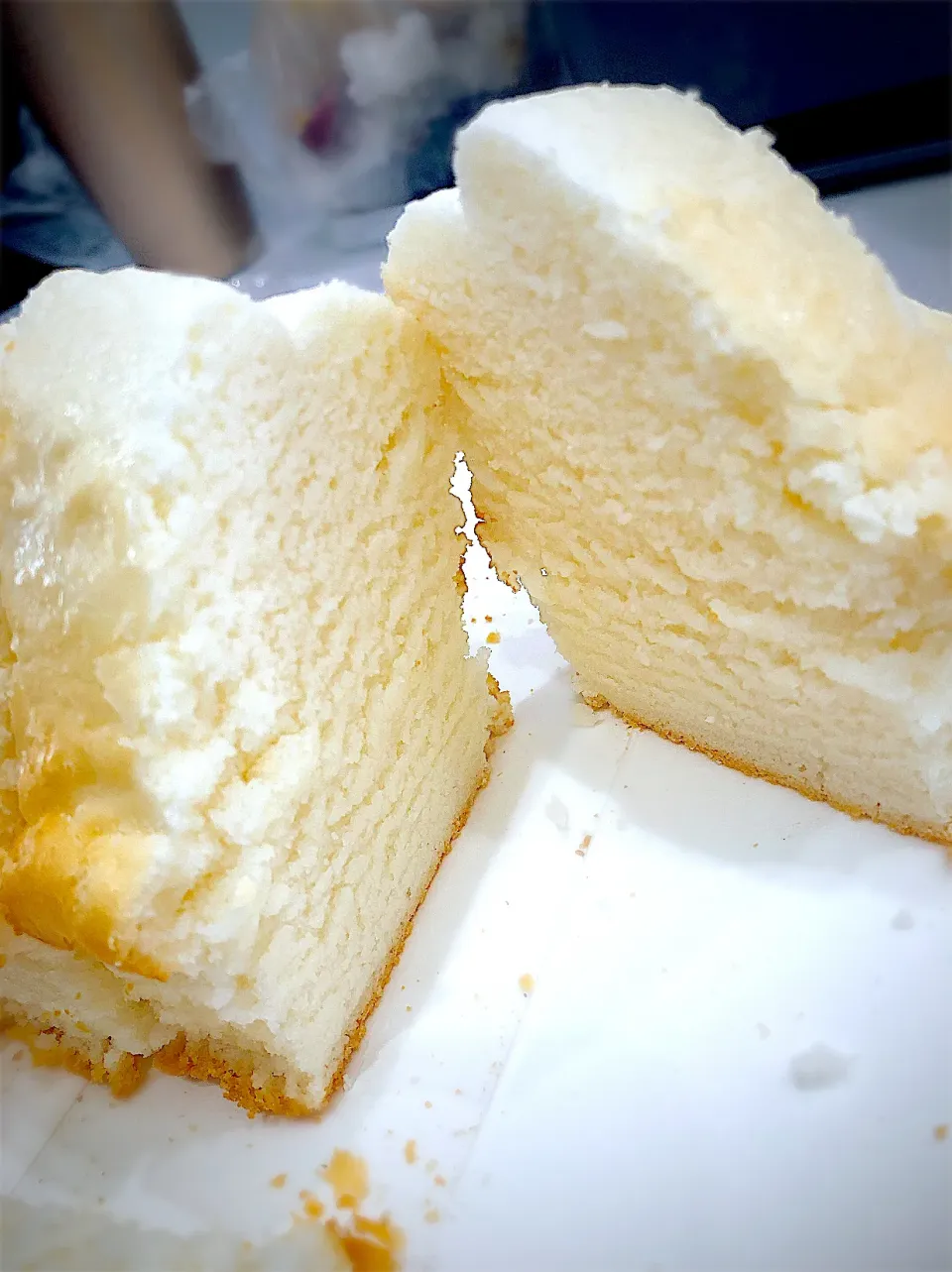 パウンドケーキ型で米粉パン🍞もちもちうま〜❤️|ちいさん