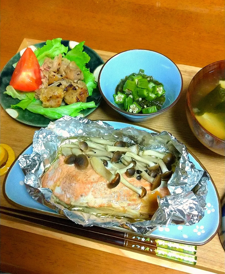 鮭のホイル焼き🐟️|とししいたけさん