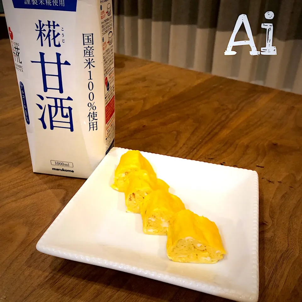 こうじ甘酒で卵焼き(^.^)|Ai☆さん