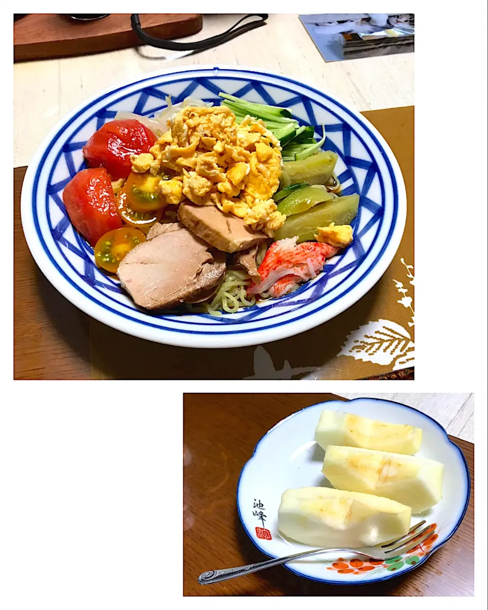 Snapdishの料理写真:ご実家ごはん　お昼ごはん|sayaさん