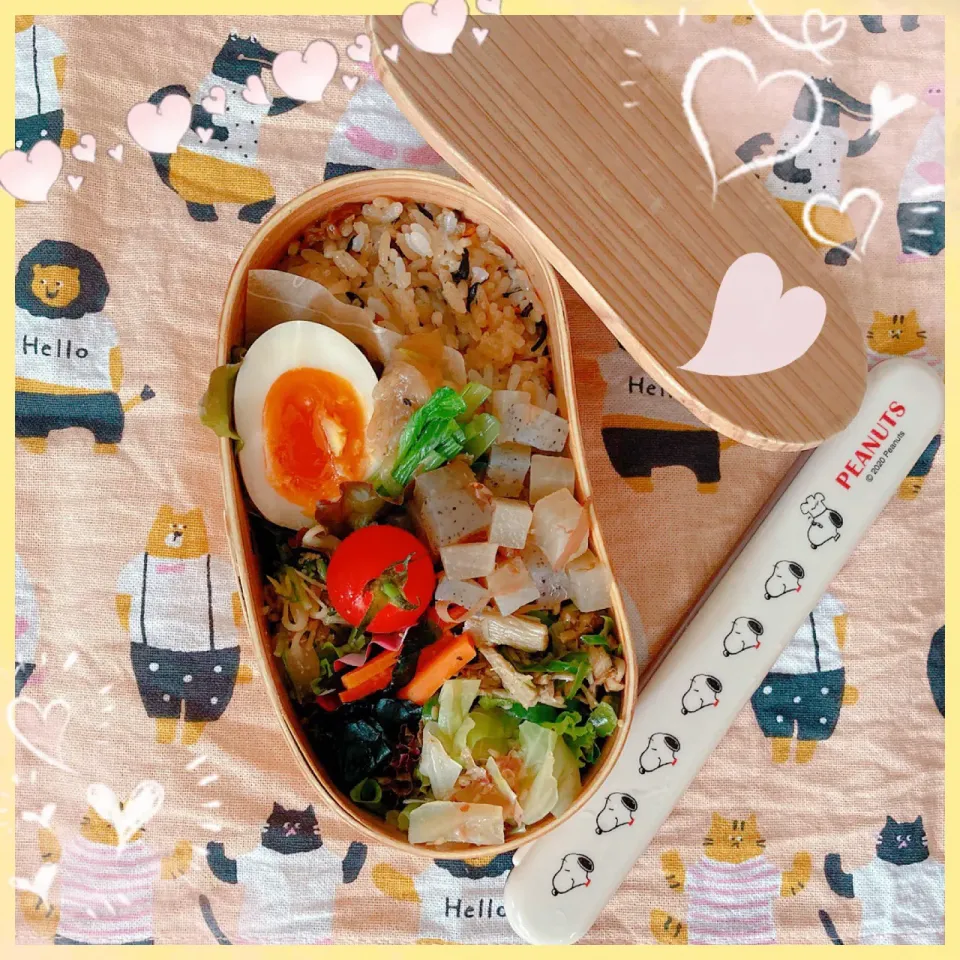 ７／２４ ｔｕｅ まぜごはん弁当🍴|rinaronarさん