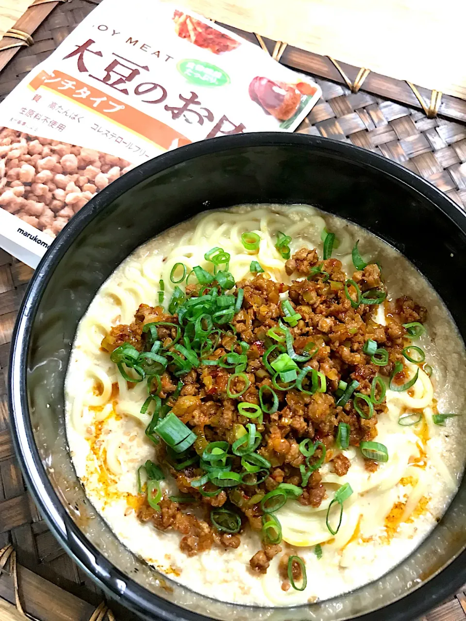 大豆のお肉で担々麺|misattiさん