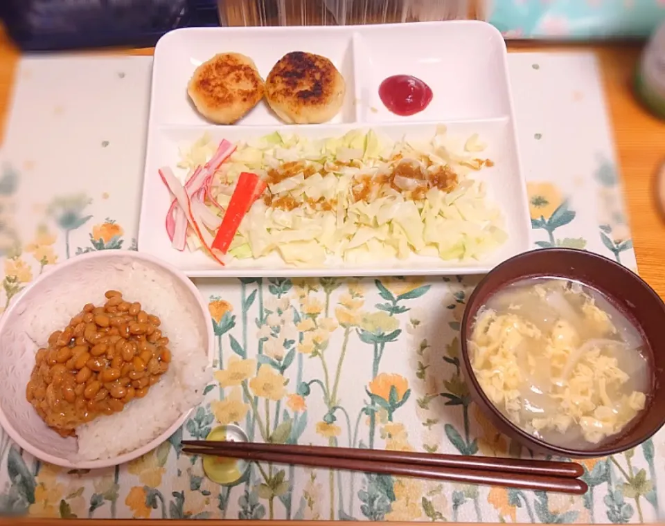 ちょっと頑張った夕飯|料理上手になりたい大学生さん