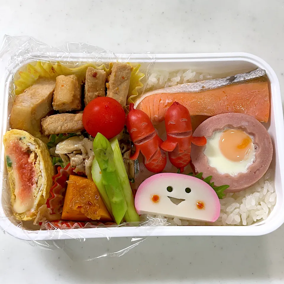 Snapdishの料理写真:2021年8月25日　オレ弁当♪|クッキングおやぢさん