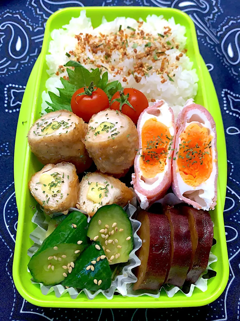 ささ身チーズ巻弁当|ちょんさん