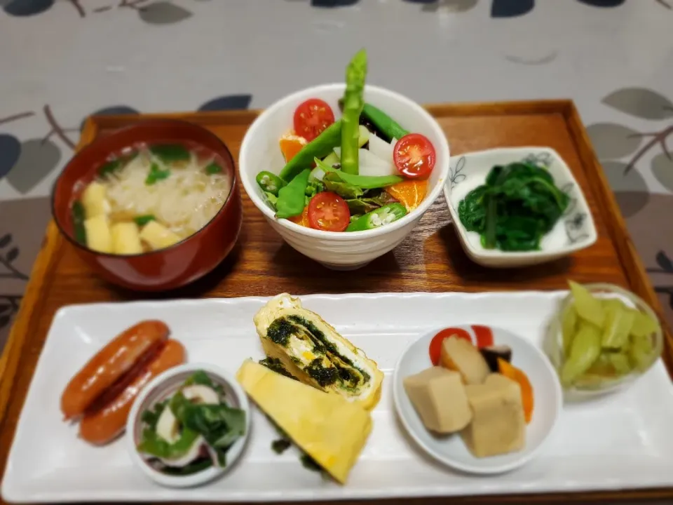 Snapdishの料理写真:今日の朝ごはん🍚|こまちさん