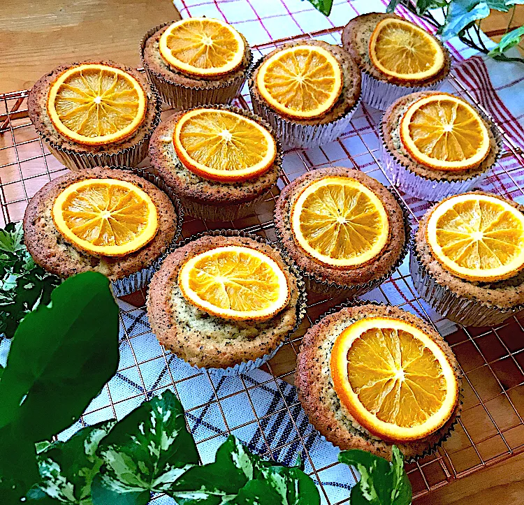 🍊オレンジ&紅茶のケーキ🧁焼けました😋|Hollyさん