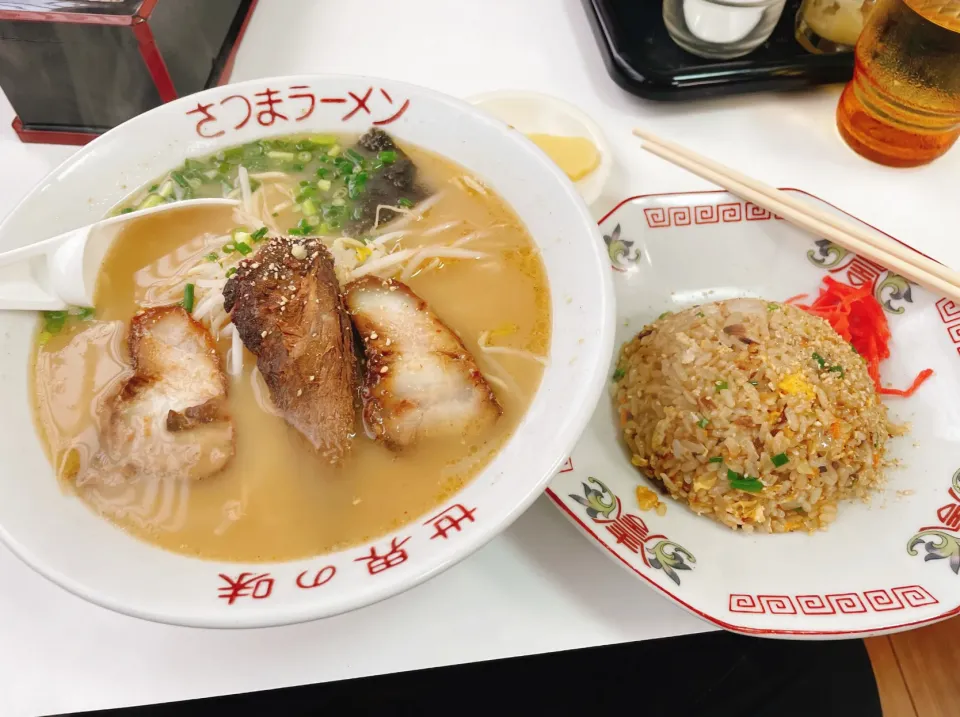 さつまラーメン&半チャーハン|コージ💫さん