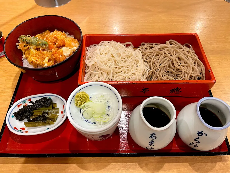 小海老天丼合盛り膳|マハロ菊池さん