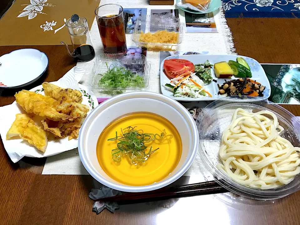 Snapdishの料理写真:ご実家ごはん　昼ごはん|sayaさん