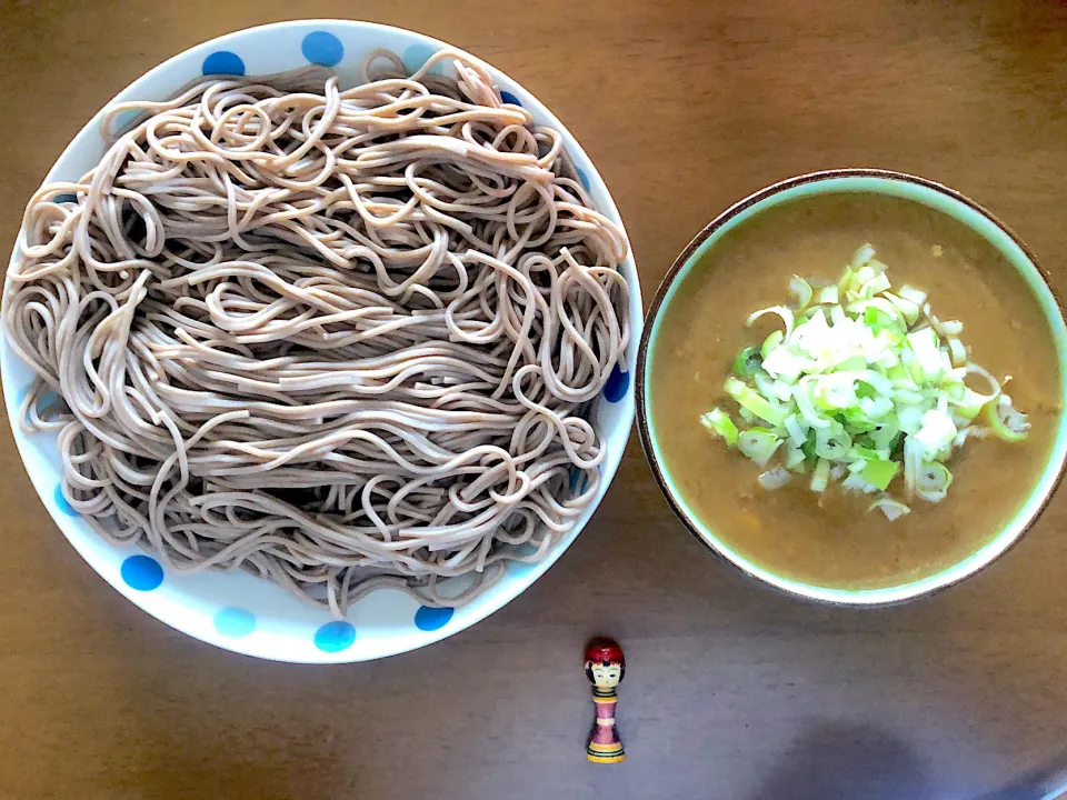 ２日目のカレーで、冷しカレー南蛮蕎麦ねぎだく‼️|masaさん