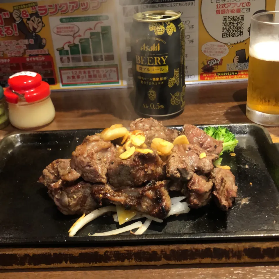 ステーキ乱切り　300g ＃いきなりステーキ小杉店|Hajime Sakaiさん