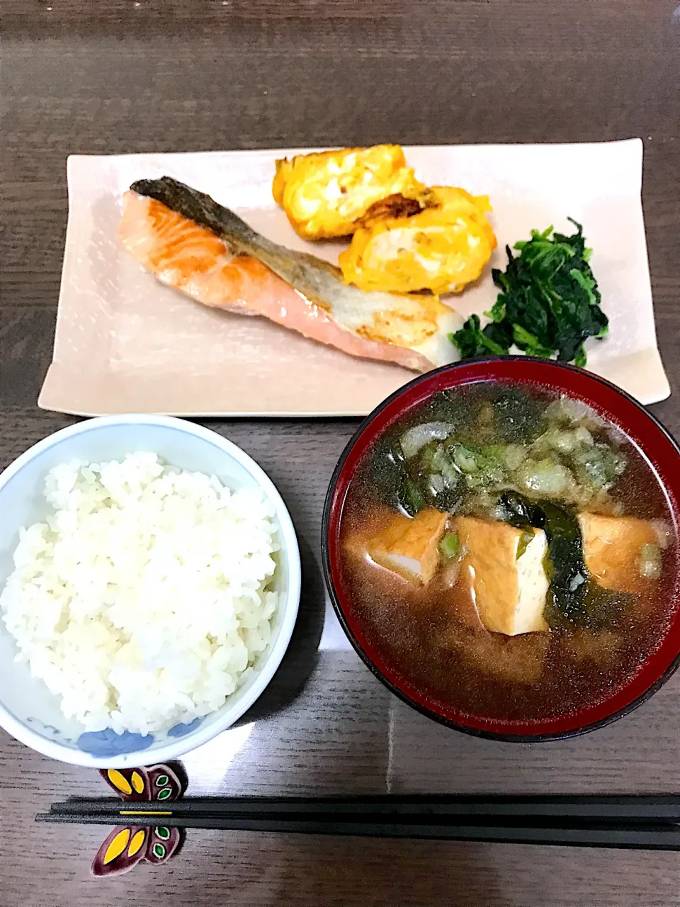 朝の定食|コマツ菜さん