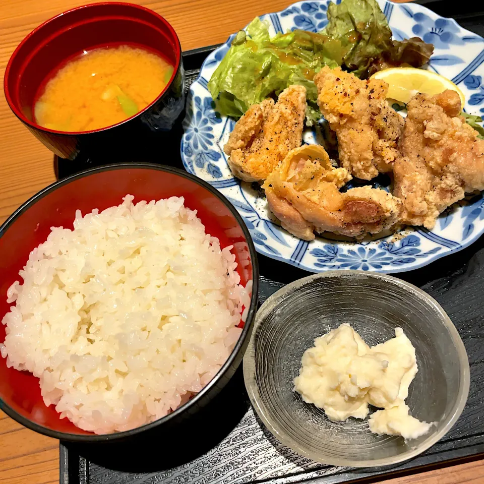 唐揚げ定食|T. Wonderさん