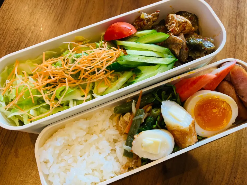 Snapdishの料理写真:20210826🍱今日の旦那さん弁当🍱|akiyo22さん