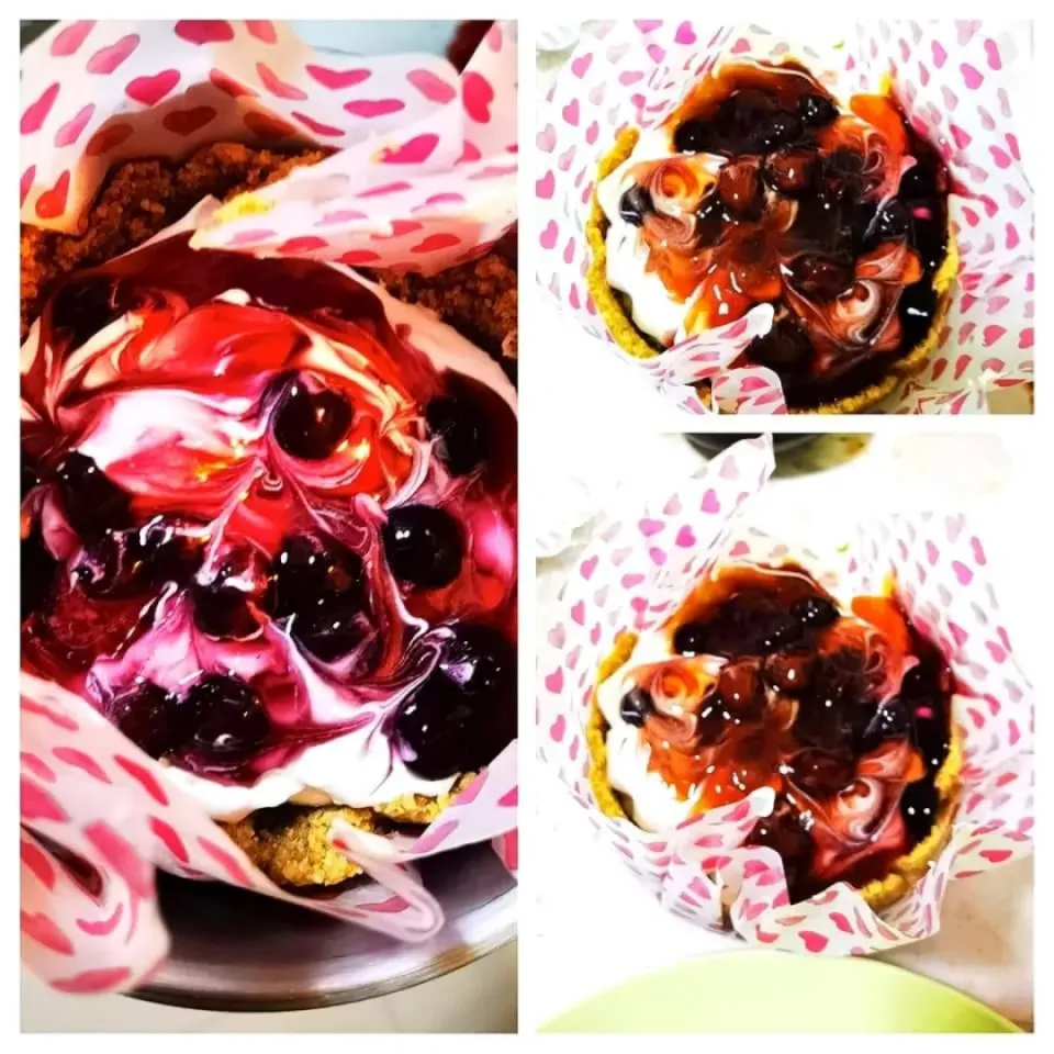 Molten Blueberry cheese pie
Fb Bake.fresh.oven
IG​ Bakefreshoven​|BakeFreshOvenさん