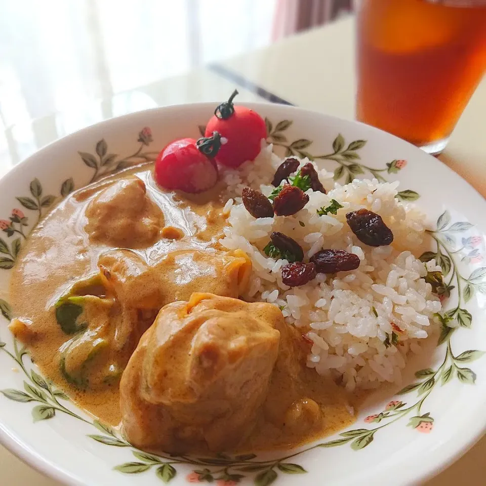 水を使わずにミルクチキンカレー|ポトスさん