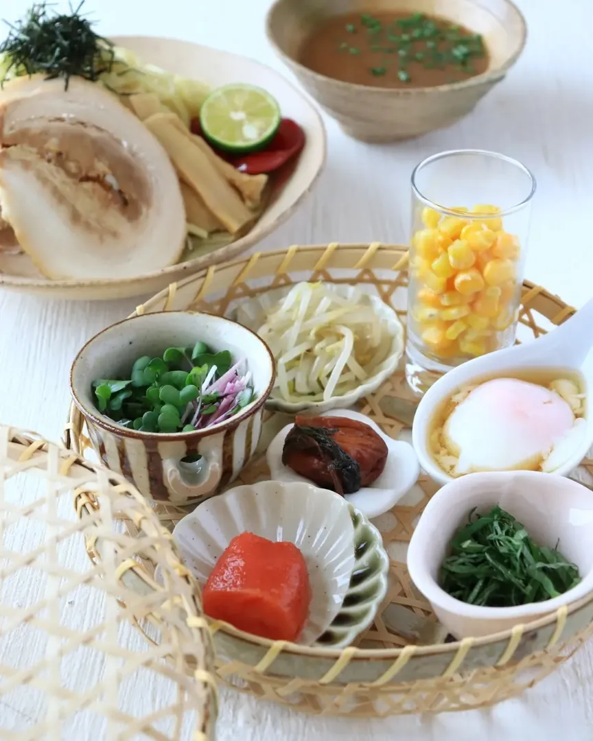 Snapdishの料理写真:🌱つけ麺を愉しむ🌱|ayaoさん