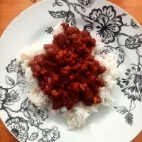 Snapdishの料理写真:Chili and rice|kadijatuさん