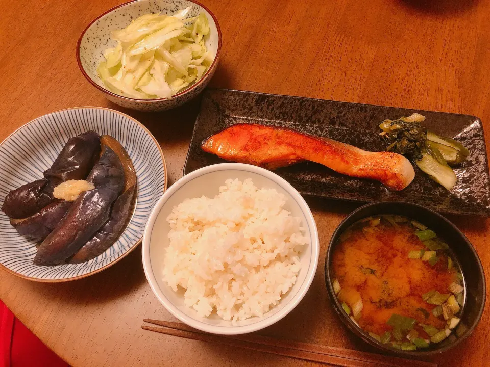 焼き鮭定食|薫子さん