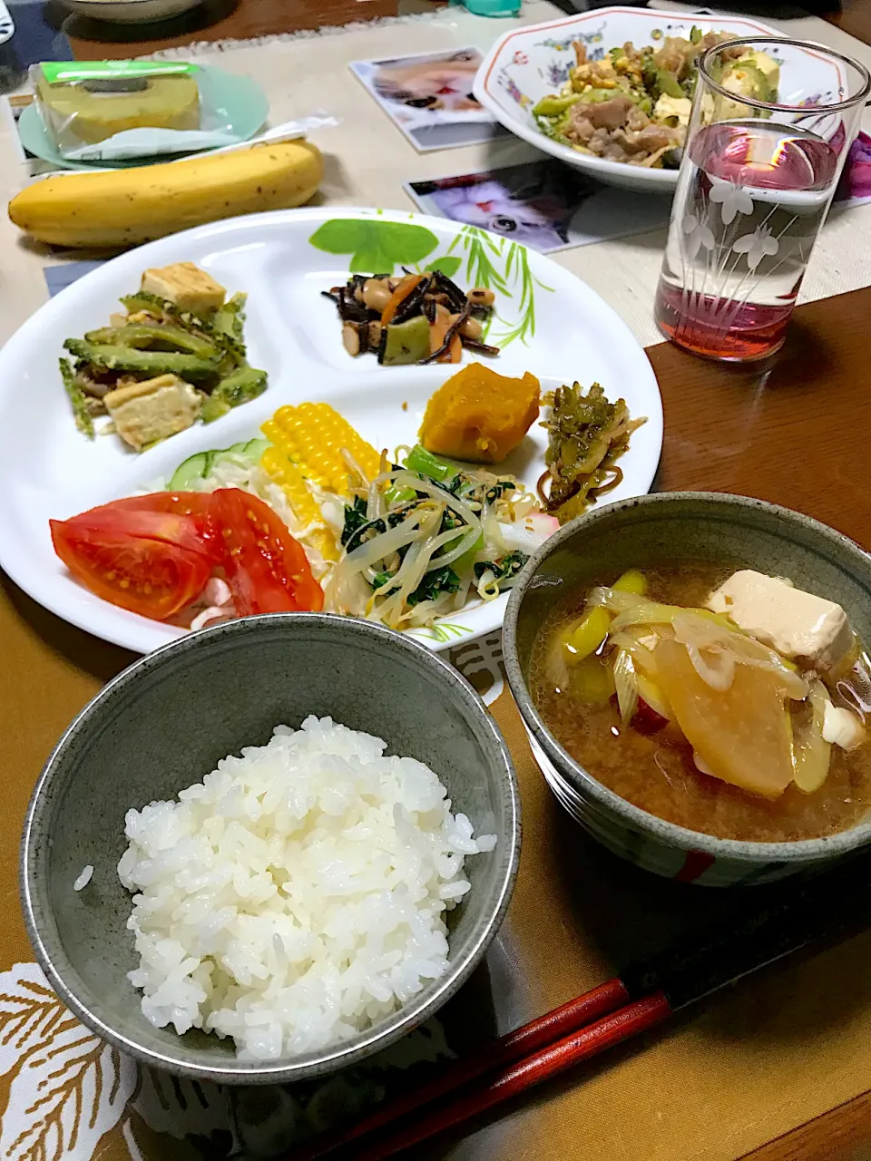 Snapdishの料理写真:ご実家ごはん　夜ごはん|sayaさん