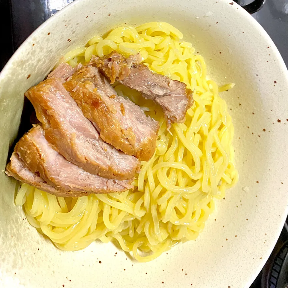 冷凍食品の魚介系つけ麺|お父ちゃんファミリーさん