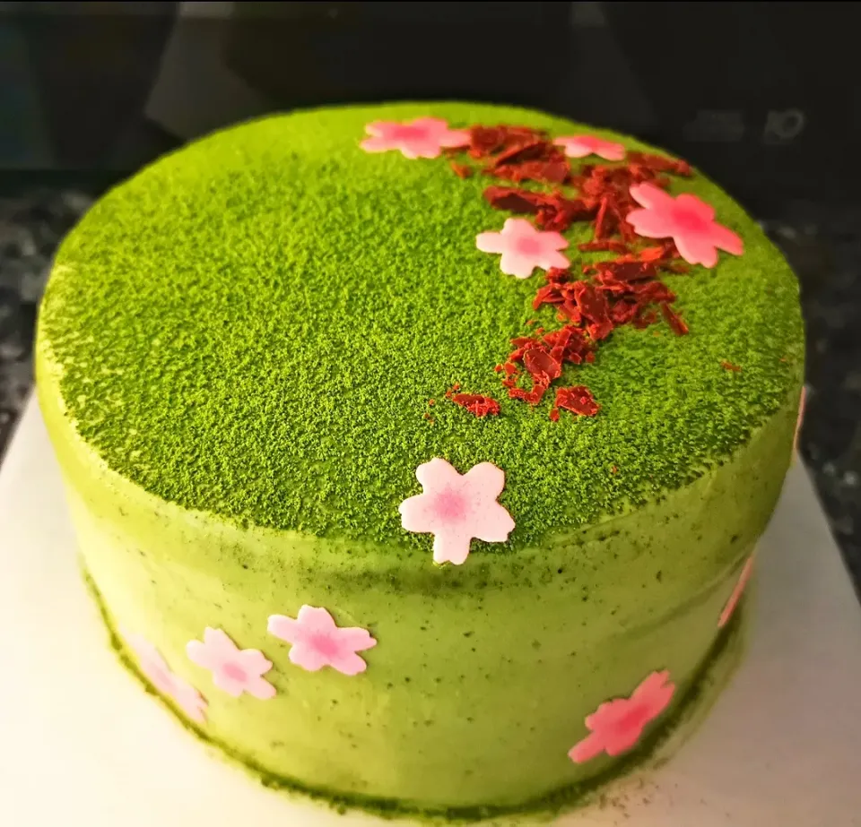 サンドラ リー's dish UJI MATCHA CAKE|サンドラ リーさん