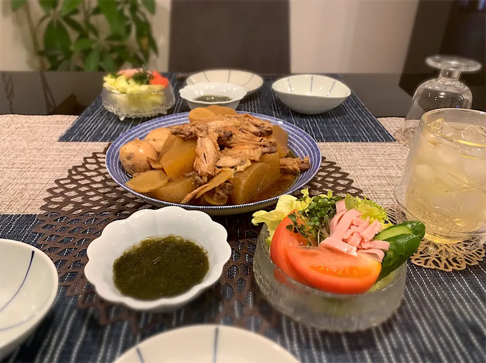 手羽先と大根の煮物😌|ゆかさん