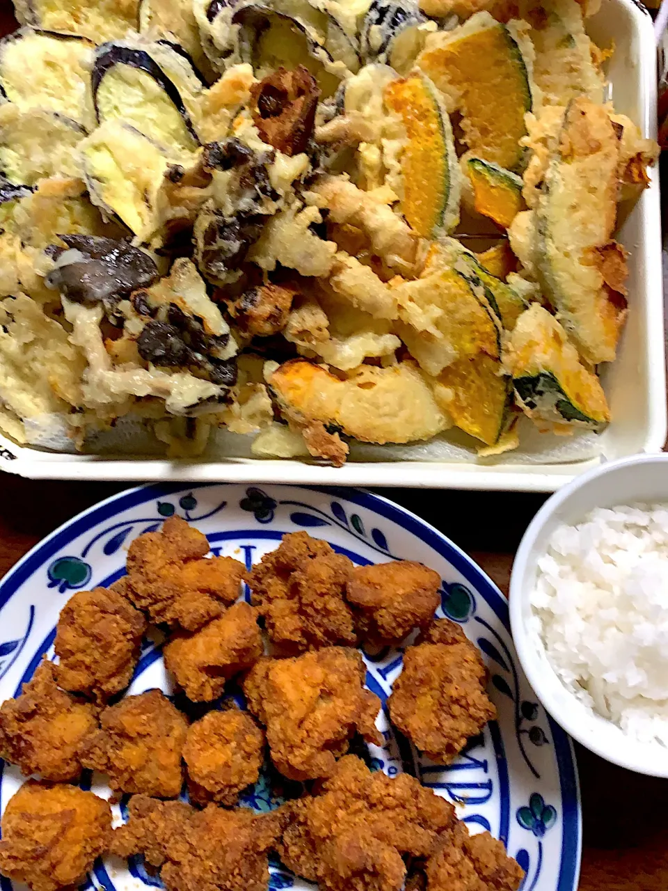 天麩羅　鶏の唐揚げ|掛谷節子さん