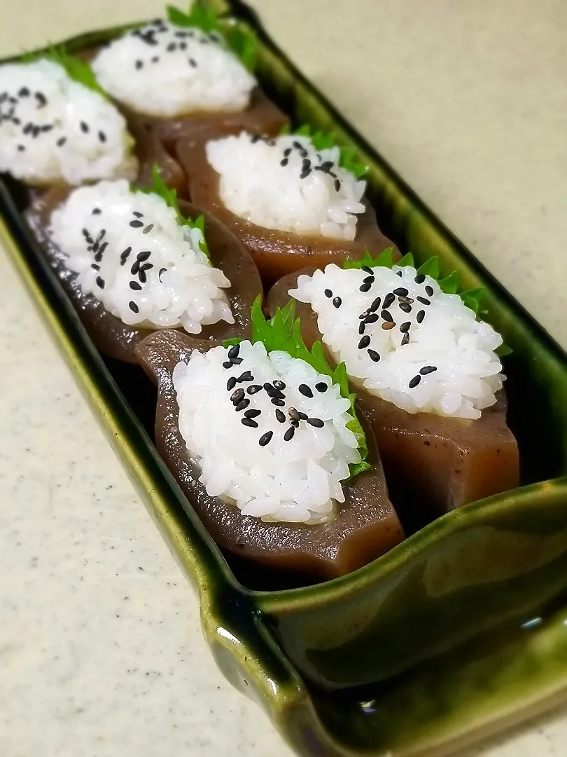 郷土料理🍴こんにゃく寿司|ぱんだのままんさん