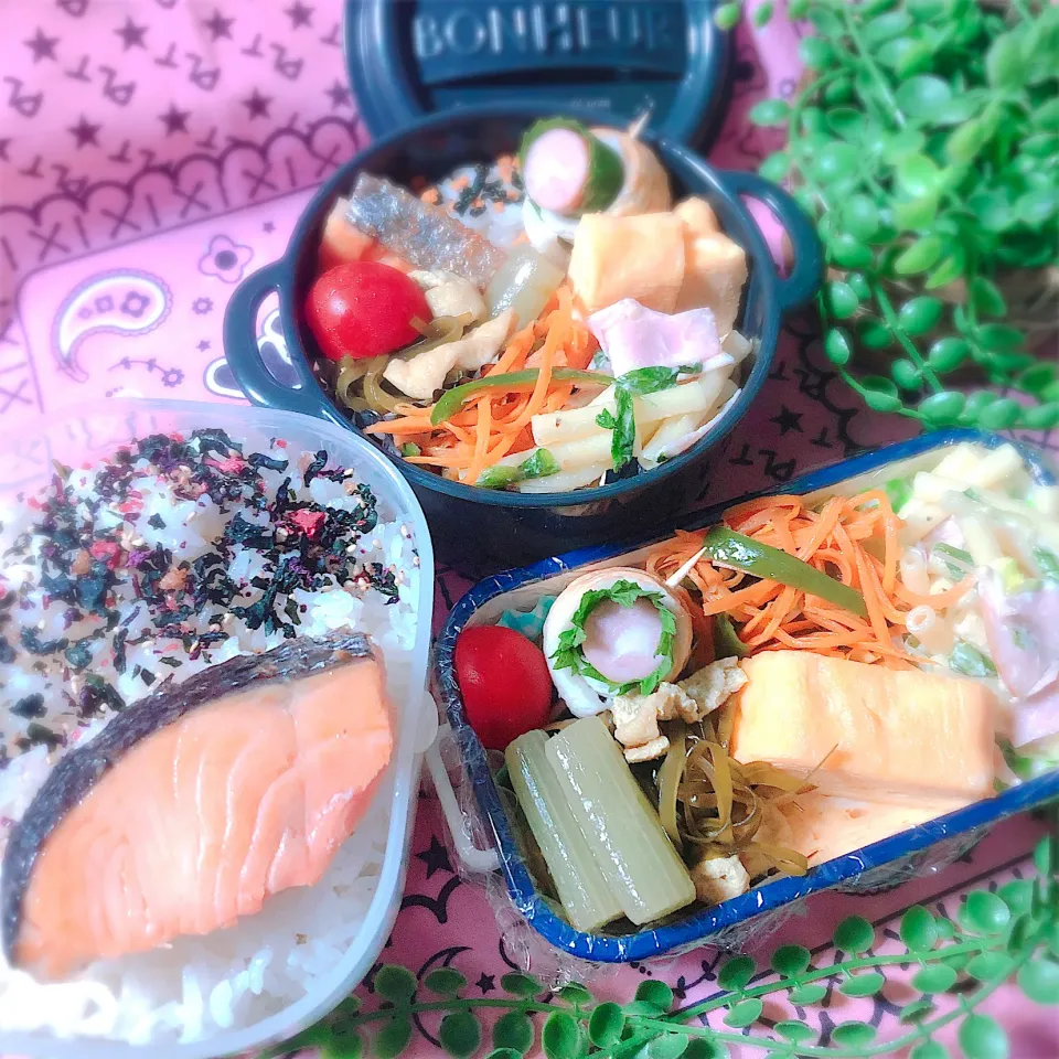 2021.8.30＊鮭弁当🥢|ぁゃ🍃さん