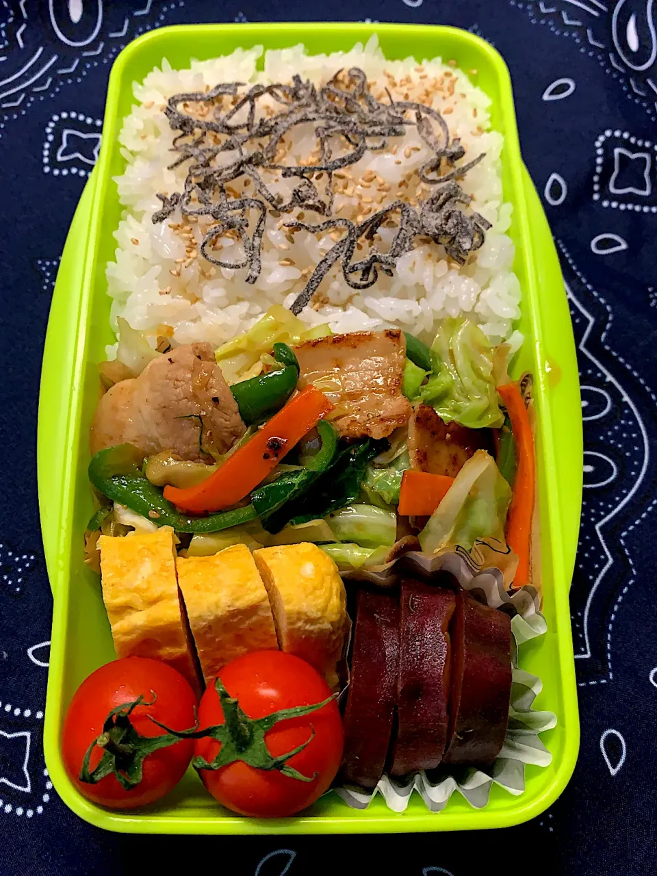 肉野菜炒め弁当|ちょんさん