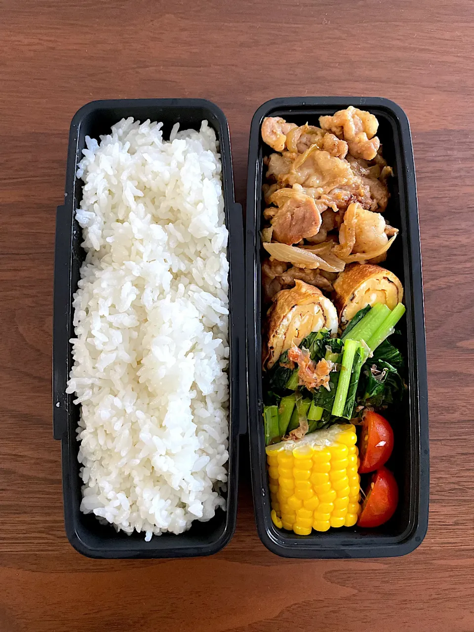 Snapdishの料理写真:お父さんのお弁当🍙|みーぬさん