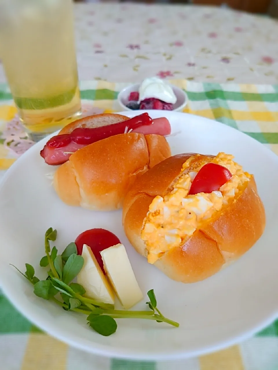 ミニドッグパン
ランチです|🍒ふみりん🍒さん