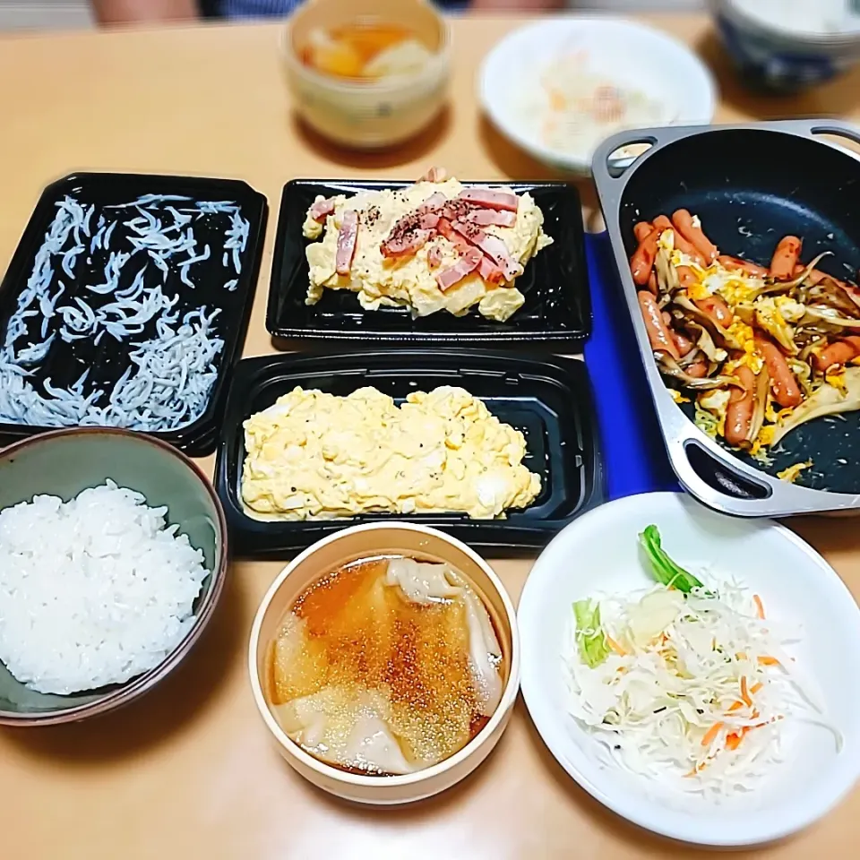 Snapdishの料理写真:有り合わせ|early tasteさん